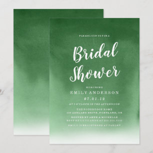 Inked Bridal Shower Invitation