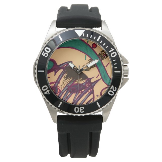 Inked. face men's watch (Front)