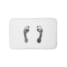 Inked Footprints (White)