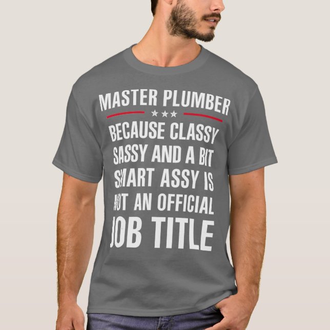 Inked  Gift For Classy Sassy Smart Assy MASTER T-Shirt (Front)