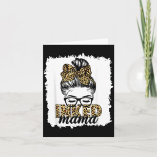 Inked Mama Mum Life Leopard Tattooed Mum Card