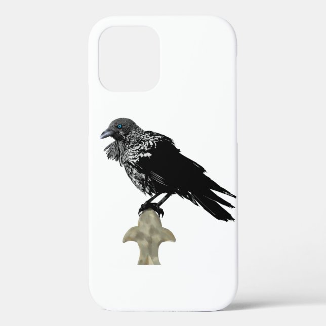 Inked Raven Case-Mate iPhone Case (Back)