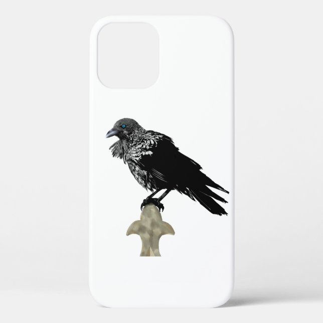 Inked Raven Case-Mate iPhone Case (Back)