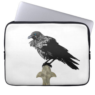 Inked Raven Laptop Sleeve