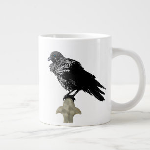 Inked Raven Large Coffee Mug
