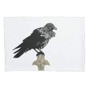 Inked Raven Pillowcase