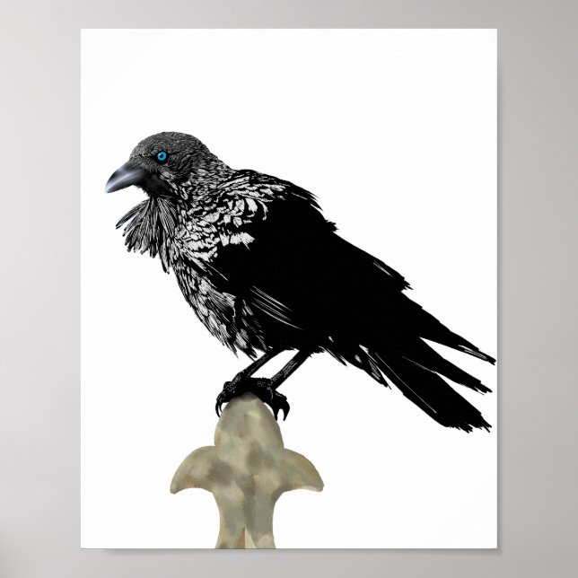 Inked Raven Poster (Front)