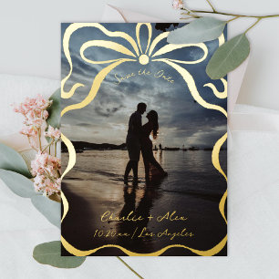 Inked Ribbons and Bows Photo
