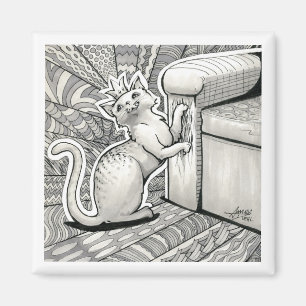 Inktober 2018 Day 22 - Princess Kitty Magnet