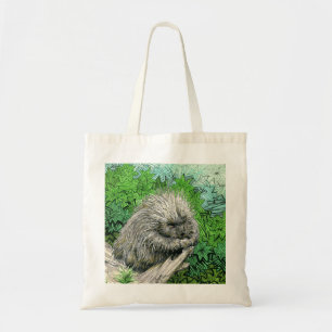 Inktober 2018 Day 25 - Mellow Porcupine Tote Bag