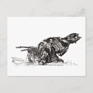 Inktober 2019 Day 8 Postcard
