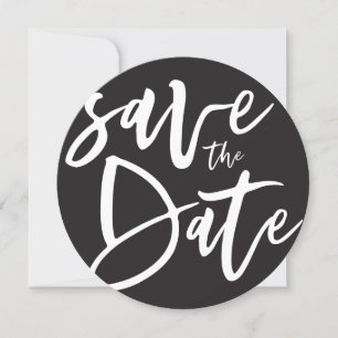 Inky script save the date
