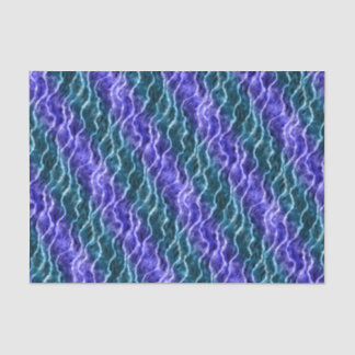 inky waves - gradient blues : tissue paper