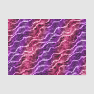 inky waves - gradient pinks : tissue paper