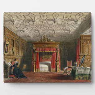 Inlaid Chamber, Sizergh, Westmoreland, 1849 (w/c o Plaque