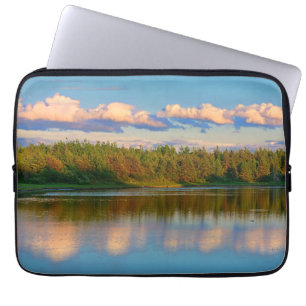 Inlet at Sunset New Brunswick, Canada Laptop Sleeve