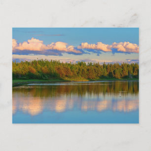 Inlet at Sunset New Brunswick, Canada Postcard