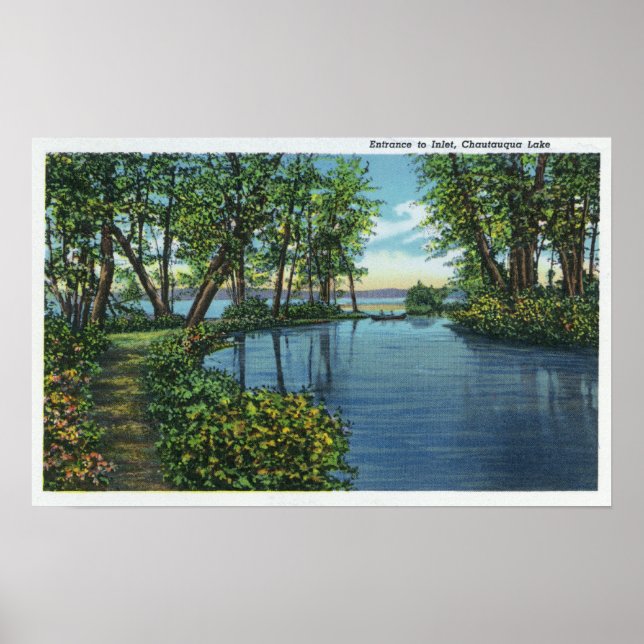 Inlet Entrance View Poster (Front)