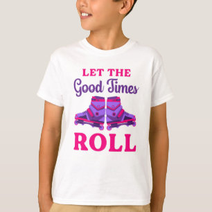 Inline Girl Skating Queen Skater Funny Gift Idea T-Shirt