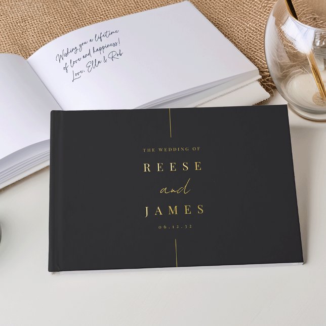 Inline | Modern Minimal Wedding Guest Book (Creator Uploaded)