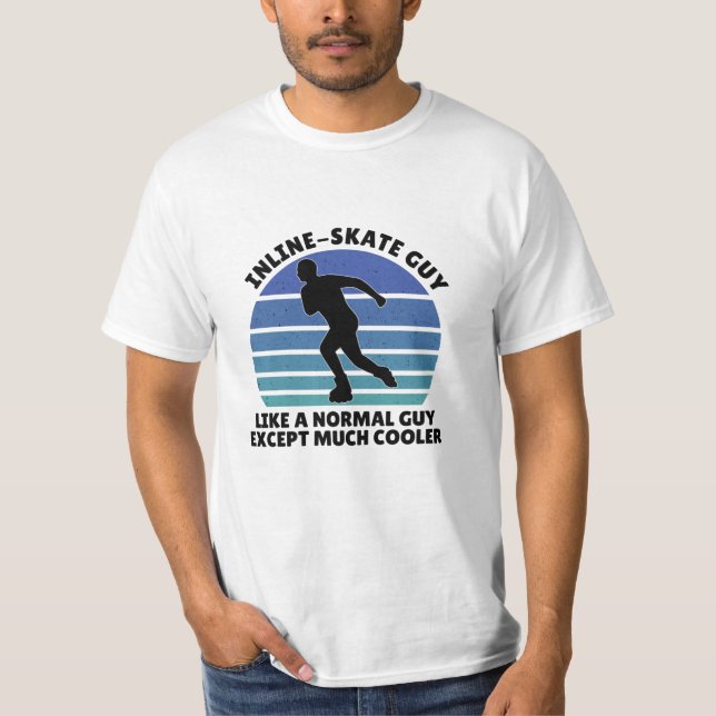 Inline skate guy T-Shirt (Front)