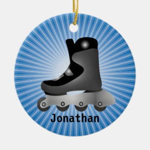 Inline Skate Rollerblade Design Ornament
