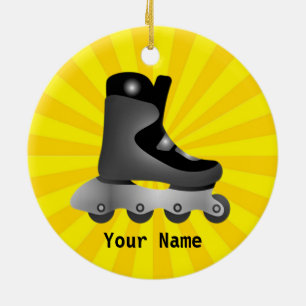 Inline Skate Rollerblade Design Ornament