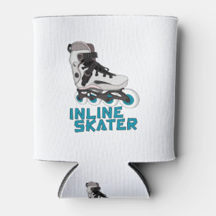 Inline Skater Can Cooler