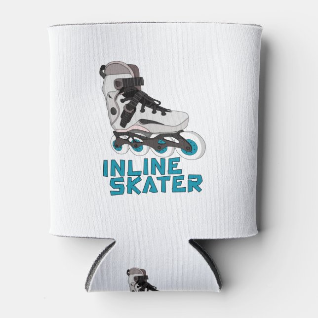 Inline Skater Can Cooler (Front)