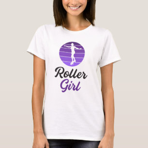 Inline Skater Girl Skating Queen Funny Gift Idea T-Shirt