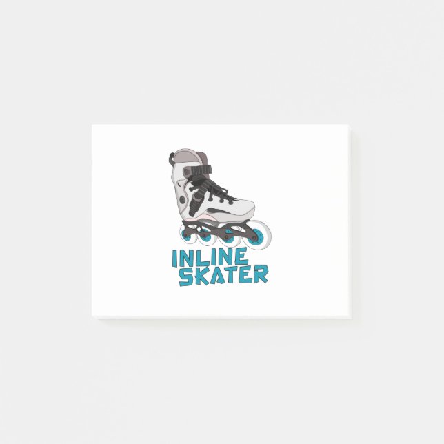 Inline Skater Post-it Notes (Front)