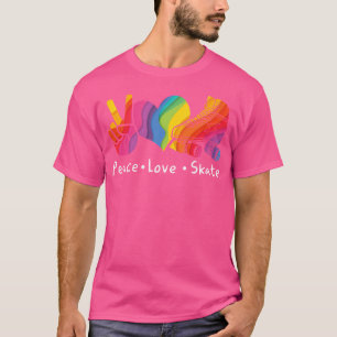Inline-Skates Rollerskating 70S 80S Roller Nordic T-Shirt