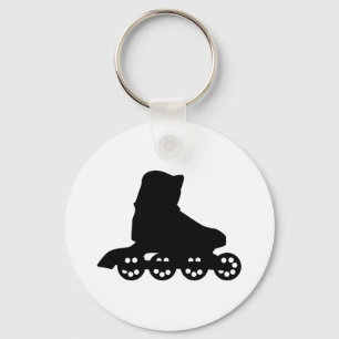 Inline skating key ring