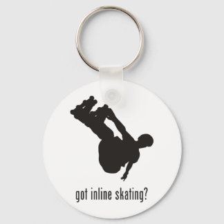 Inline Skating Key Ring