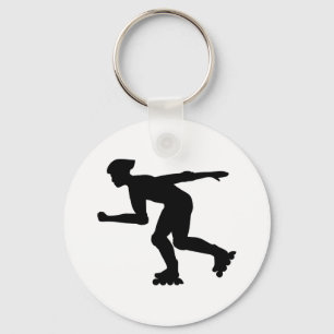 Inline skating key ring
