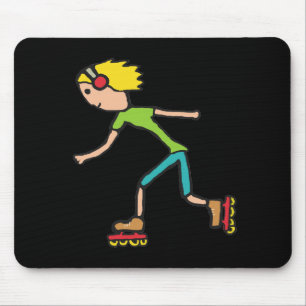 Inline Skating Mouse Mat