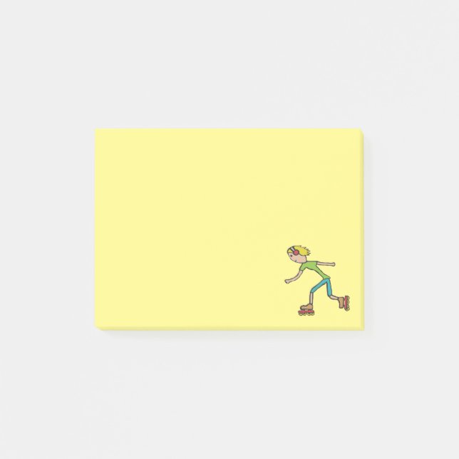 Inline Skating Post-it Notes (Front)