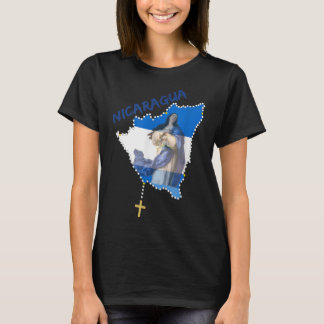 Inmaculada Concepcion De Maria Nicaragua  Camiseta T-Shirt