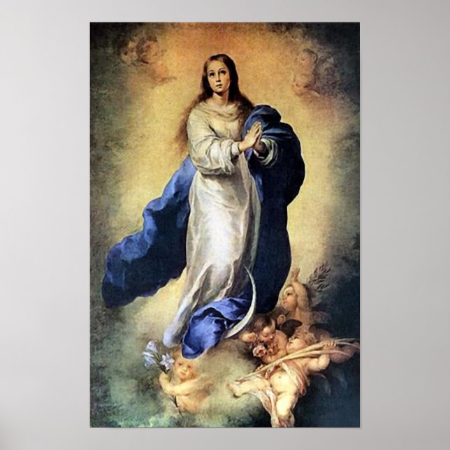 Inmaculate Conception 01A Virgin Mary Poster (Front)