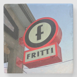 Inman Park, Fritti, Atlanta Marble Coasters