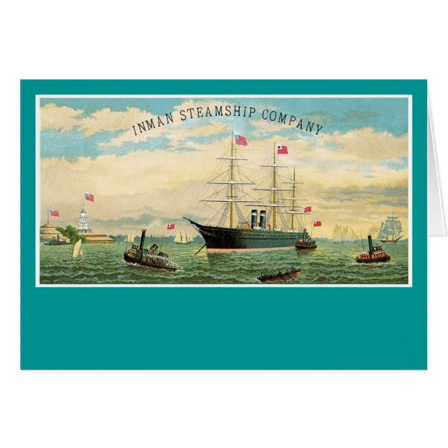 Inman Steamship Company (Front Horizontal)