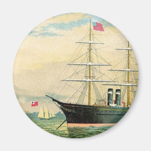 Inman Steamship Company Magnet