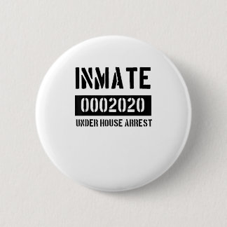 Inmate Prisoner Halloween 2020 Jail Cos 6 Cm Round Badge