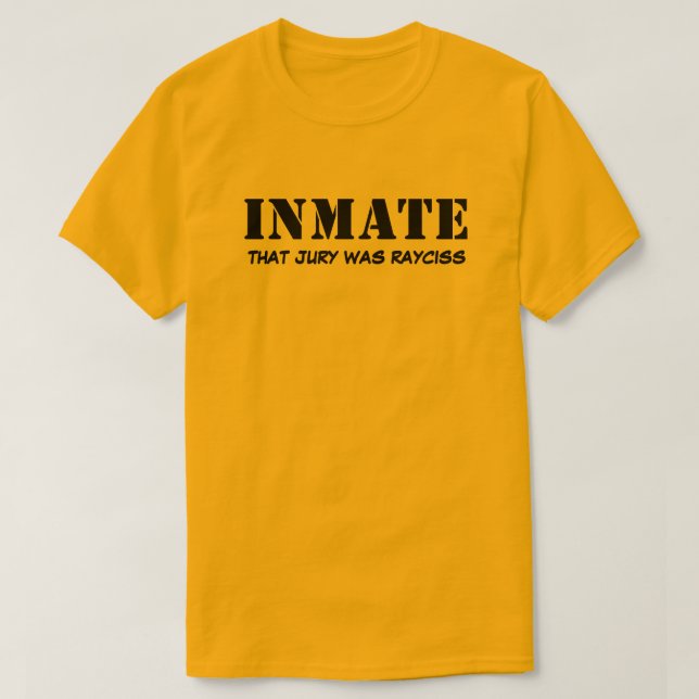 Inmate T-Shirt (Design Front)
