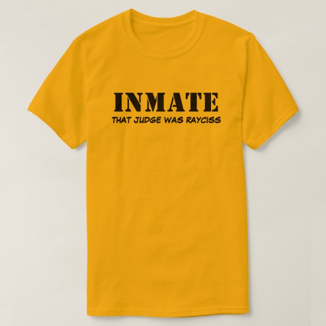 Inmate T-Shirt (Design Front)