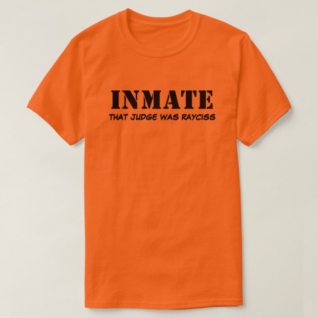 Inmate T-Shirt (Design Front)