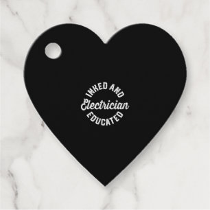 Inmed And Electrician Educated Gift Favour Tags