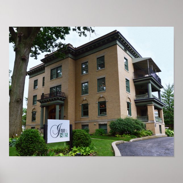 Inn at 835, Springfield, Illinois, Side, 14x11 Poster (Front)