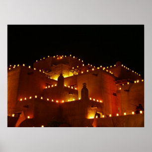 Inn at Loretto with Farolitos Poster