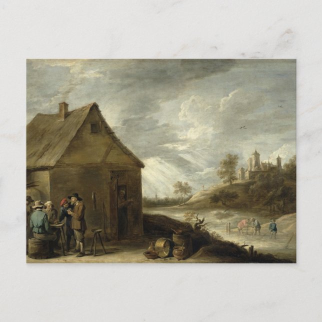 Inn by a River Postcard (Front)